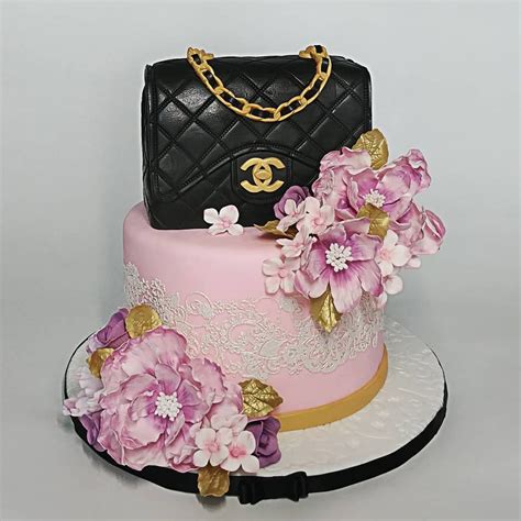 chanel cakes in pink|luxury Chanel cakes.